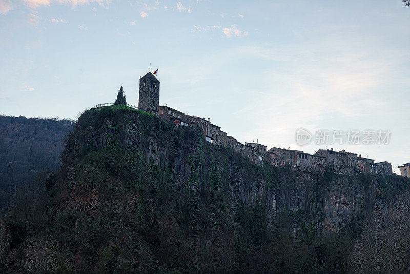 la Roca城堡，吉罗纳。